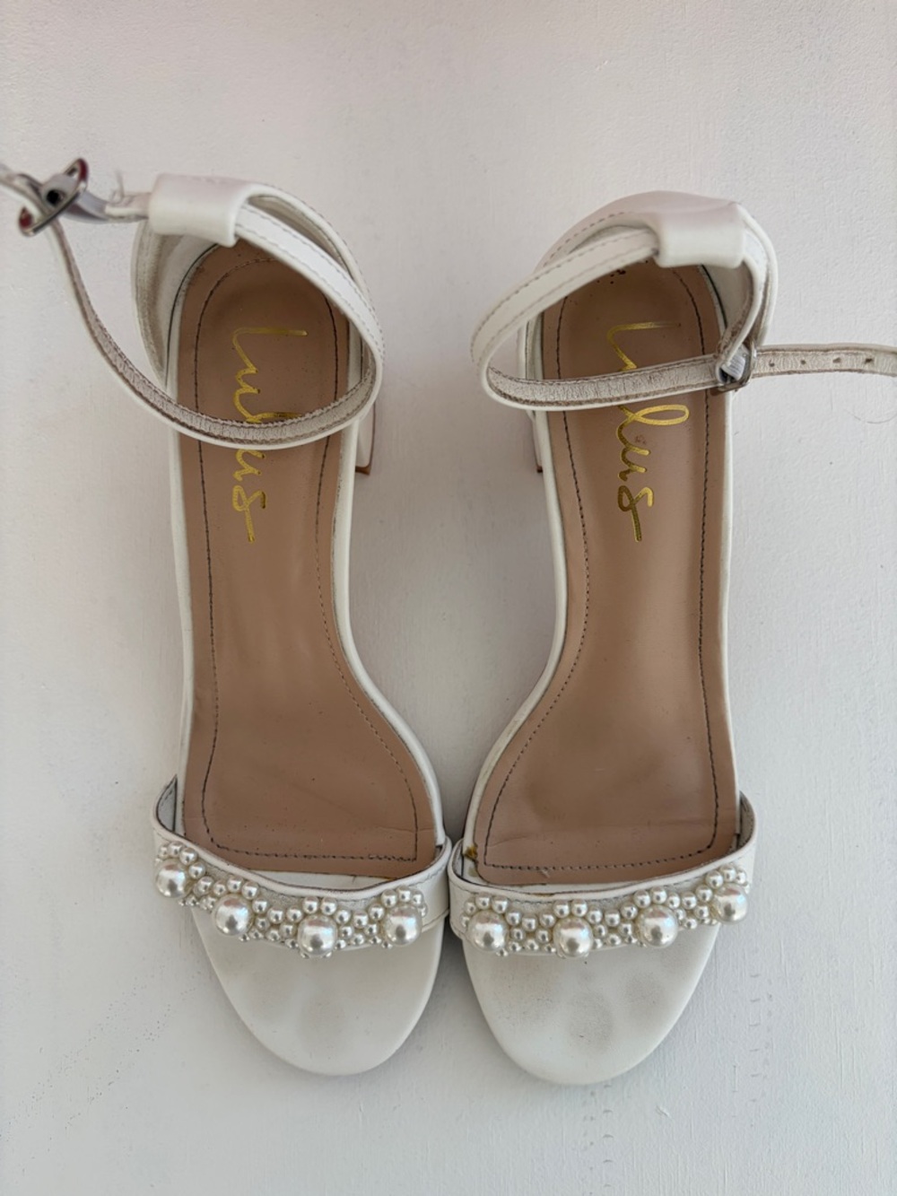 Lulu’s wedding / bridal heels - worn once